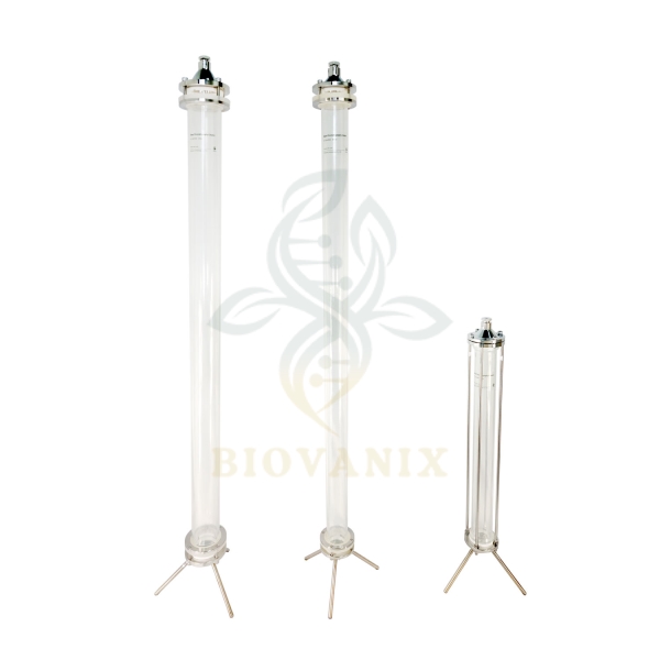 Biovanix Fixed-bed Glass Chromatography Column