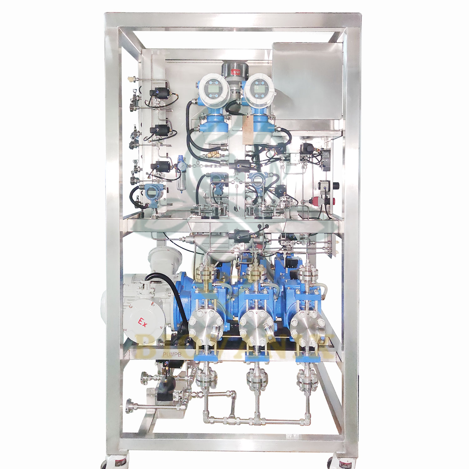 Biovanix control-system for industrial chromatography system